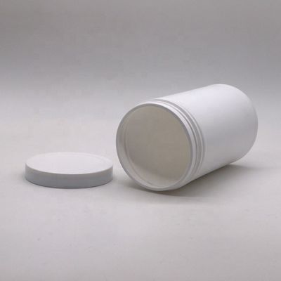 600mL 20oz PET κενό HDPE ευθεία στρογγυλή πλαστική σκόνη δοχεία φαρμάκων με καπάκι βίδας
