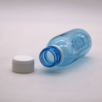 100 ml στρογγυλό σφουγγαρόσιρο για βήχα υγρό μπουκάλι με καπάκι με βίδα και θερμική σφραγίδα Δείγματα χωρίς