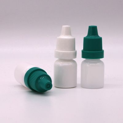 10 ml LDPE πλαστικών κενών μπουκαλιών σταγονιδίων με προσαρμοσμένα χρώματα και καπάκια