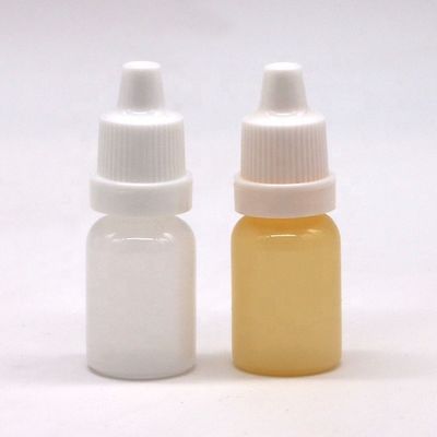10 ml LDPE πλαστικών κενών μπουκαλιών σταγονιδίων με προσαρμοσμένα χρώματα και καπάκια
