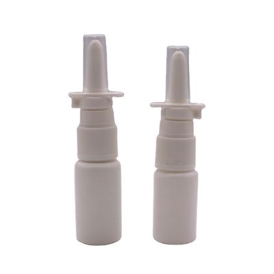 15ml/20ml/30ml HDPE πλαστικό μπουκάλι για ρινικό ψεκασμό με προσαρμοσμένο χρώμα και καπάκι ακροφύλλου ψεκασμού