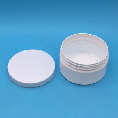 Πλαστικό υλικό κάλυψης 8oz Custom πλαστικό βάζο στρογγυλό σχήμα πλατύ στόμα δοχείο με καπάκια