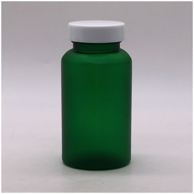 Αλουμινένιο κάλυμμα 100/120/150ML PET πλαστικό βάζο με ευρύ στόμα για φαρμακευτική χρήση