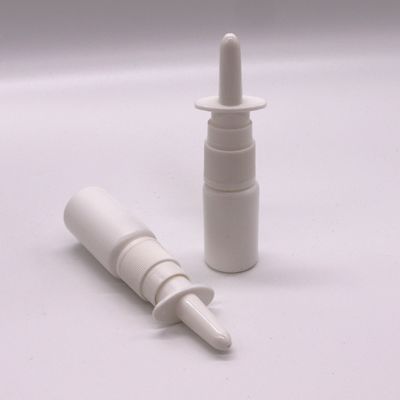 15ml/20ml/30ml HDPE πλαστικό μπουκάλι για ρινικό ψεκασμό με προσαρμοσμένο χρώμα και καπάκι ακροφύλλου ψεκασμού