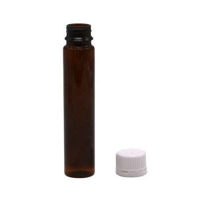Τροφική ποιότητα 30mL/20ml/10ml PET στρογγυλό σχήμα λεπτές πλαστικές φιάλες φαρμάκων για στοματικό υγρό