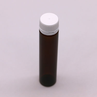 Τροφική ποιότητα 30mL/20ml/10ml PET στρογγυλό σχήμα λεπτές πλαστικές φιάλες φαρμάκων για στοματικό υγρό