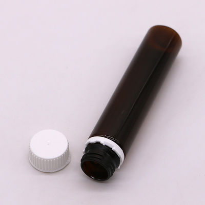 Τροφική ποιότητα 30mL/20ml/10ml PET στρογγυλό σχήμα λεπτές πλαστικές φιάλες φαρμάκων για στοματικό υγρό