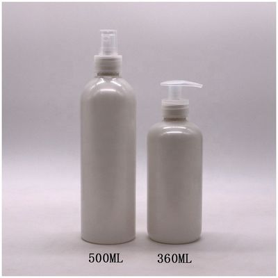 Προσαρμοσμένα χρώματα 500ml/600ml HDPE πλαστικές φιάλες αντλίας/σπρέι για καθαρή λοσιόν
