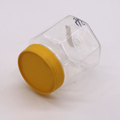 200 ml PET Οκτάγωνο βάζο τροφίμων για καρπούς ξηρών καρπών Προσαρμόσιμο χρώμα πλαστικό μπουκάλι