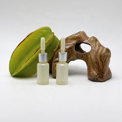 Βασικό υλικό PET 8ml μπουκάλι σταγονιδιού με προσαρμοσμένο κάλυμμα σταγονιδιού και παγωμένο φινίρισμα
