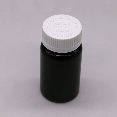 2OZ/ 60ml/ CC Μπλε πλαστικό μπουκάλι κάψουλας με βιδωτό καπάκι από υλικό PET με μέγεθος λαιμού 32mm
