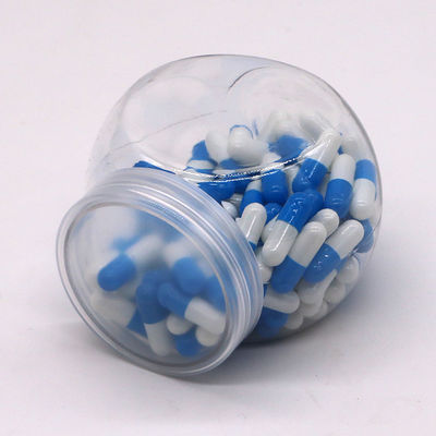 Ετικέτα Προσαρμοσμένο Ετικέτα 200 ml ΠΕΤ κάψουλες κονσέρβες τροφίμων για καρύδια και καραμέλες βάζο