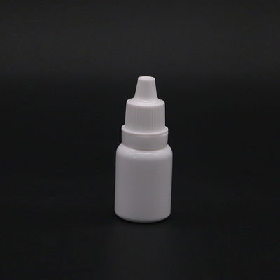 10 ml LDPE πλαστικό μπουκάλι σταγονόμετρου υγρού ματιού με προσαρμοσμένα χρώματα και ανθεκτικό καπάκι