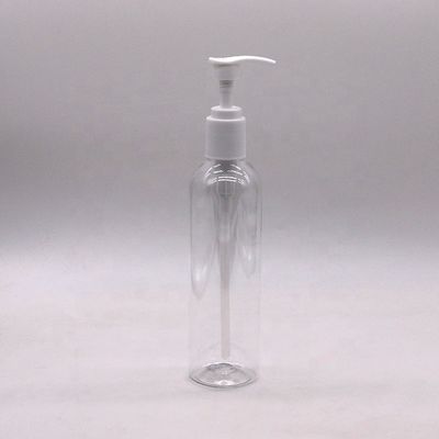 250 ml μπουκάλια υγρού από πλαστικό PET με συνηθισμένο κάλυμμα/ υλικό κολάρου PET