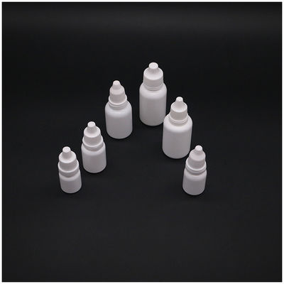 10 ml LDPE πλαστικό μπουκάλι σταγονόμετρου υγρού ματιού με προσαρμοσμένα χρώματα και ανθεκτικό καπάκι