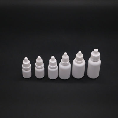 10 ml LDPE πλαστικό μπουκάλι σταγονόμετρου υγρού ματιού με προσαρμοσμένα χρώματα και ανθεκτικό καπάκι