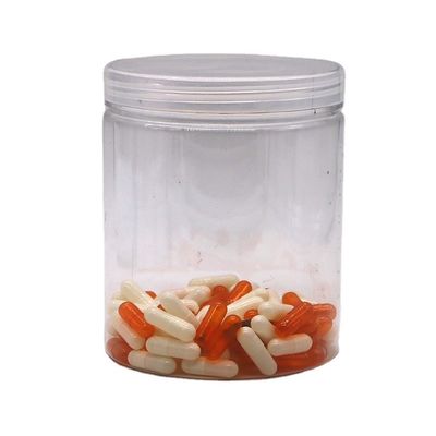 Αποθήκευση τροφίμων Απλή φιάλη PET διαφανής 700 ml με καπάκι βίδας αλουμινίου / πλαστικού