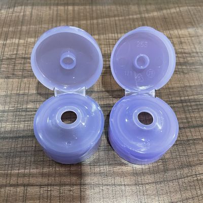 24mm 28mm 32mm πλαστικό κλείσιμο Flip Top Cap για προσαρμοσμένα χρωματικά πλαστικά μπουκάλια λοσιόν