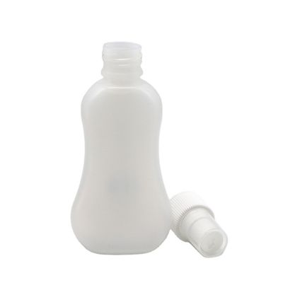 100 ml PE Waist Collection πλαστική φιάλη ψεκαστήρα με προσαρμοσμένο λογότυπο και κέλυφος