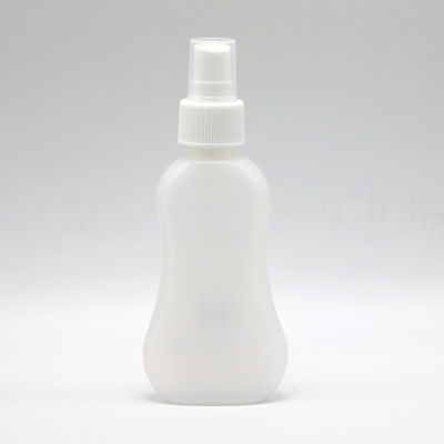 100 ml PE Waist Collection πλαστική φιάλη ψεκαστήρα με προσαρμοσμένο λογότυπο και κέλυφος