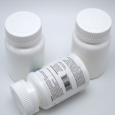 4OZ 120ML HDPE λευκό μαύρο κενό πλαστικό φιαλίδιο για χάπια