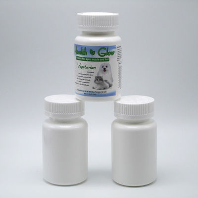4OZ 120ML HDPE λευκό μαύρο κενό πλαστικό φιαλίδιο για χάπια
