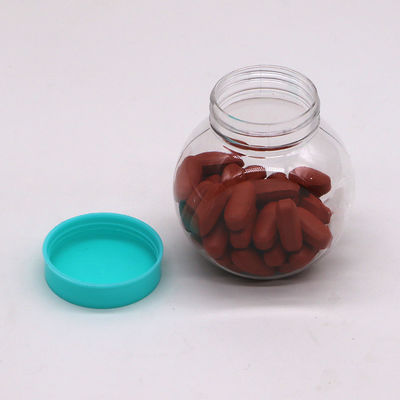 70ML/CC PET στρογγυλό πλαστικό μπουκάλι Ιδανικό για γλυκά σνακ και αποθήκευση τροφίμων PET
