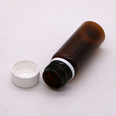 Άλλα Φάρμακα 50 ml μπουκάλι για σιρόπι βήχα PET με προσαρμόσιμο χρώμα και ασφαλές καπάκι