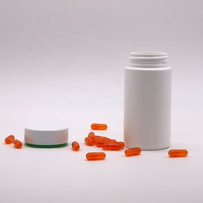 HDPE πλαστικό καπάκι βίδα 175CC πλατύ στόμα μπουκάλι για το χάπι κάψουλα δισκία ιατρική