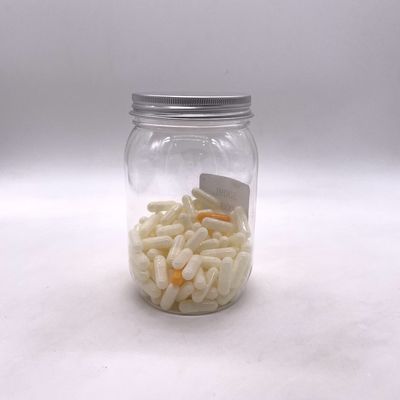 Προσαρμόσιμα 500 ml καρποί καρύδων PET μπουκάλι γλυκά με καπάκι από αλουμίνιο