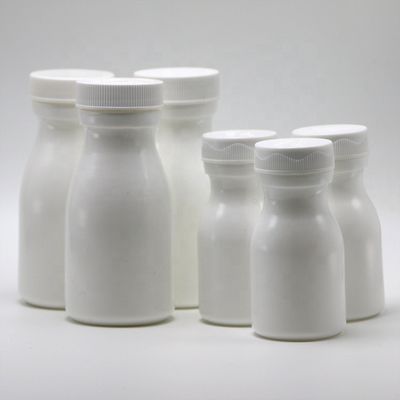 120mL μπουκάλι πλαστικού HDPE σε σχήμα μπόουλινγκ για αποθήκευση χαπιών