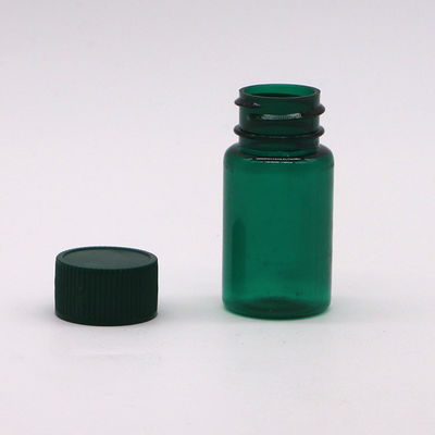 20ML/ CC Διαφανή πλαστικά φιαλίδια υγρού από PET με καπάκια σε ειδικό χρώμα και στρογγυλό σχήμα