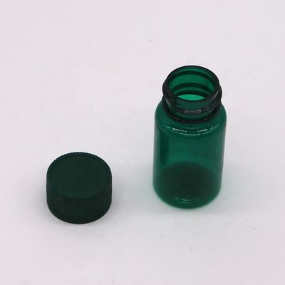 20ML/ CC Διαφανή πλαστικά φιαλίδια υγρού από PET με καπάκια σε ειδικό χρώμα και στρογγυλό σχήμα