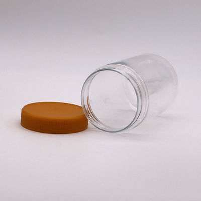 Συσκευή ζαχαροπλαστικών 250 ml ΠΕΤ βάζο τροφίμων με καπάκι με βίδα και καπάκι από αλουμίνιο