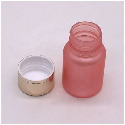 40 ml Ματ ροζ PET Φαγιολογικής Κλίμακας Ευαίσθητο πλαστικό μπουκάλι για την υγειονομική περίθαλψη