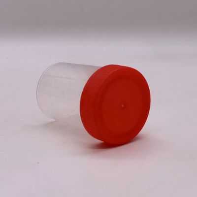 50 ml/60 ml PP πλαστικό φλιτζάνι συλλογής κοπράνων για φιάλη δειγμάτων σε εργαστηριακά είδη