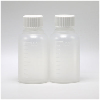 100 ml PET Amber/ Blue Maple Cough Syrup Oral Liquid Flask με καπάκι CRC και θερμική σφραγίδα