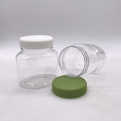 Βασικό υλικό PET 250 ml Προσαρμόσιμα χρώματα πλαστικό μπουκάλι για τρόφιμα Καφέ τροφή για κατοικίδια
