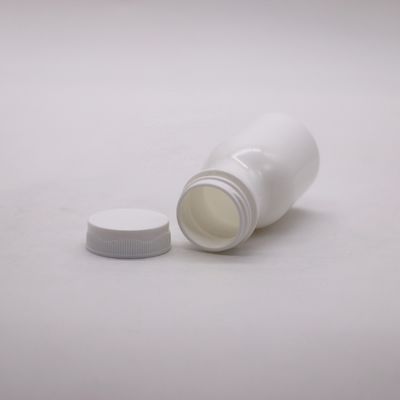 ΣΥΡΙΖΑ ΚΑΠ Σφραγίσματος τύπου 60mL Bowling σχήμα HDPE πλαστικό μπουκάλι για την αποθήκευση συμπληρώματος