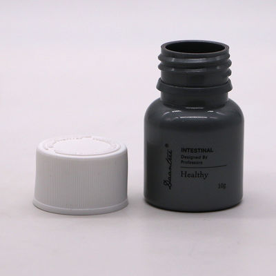 Πίλα πλαστικού τύπου PET 1oz/30ml/cc Φαρμακευτικά δισκία Φιαλάκι χάπι με κάλυμμα CRC και θερμική σφραγίδα