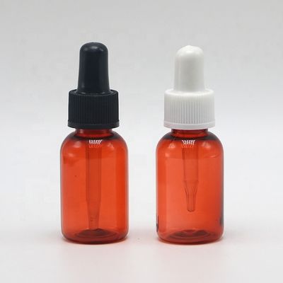 Φαρμακευτική ποιότητα 10ml/ 15ml/ 20ml/ 25ml μπουκάλι σταγονιδιωτή PET με προσαρμοσμένο καπάκι σταγονιδιωτή
