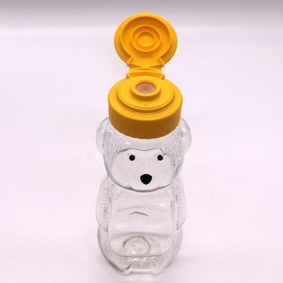 200 ml PET Bear πλαστικές βάζες μελιού για τρόφιμα και δημιουργικό φοιτητικό φορητό μπουκάλι