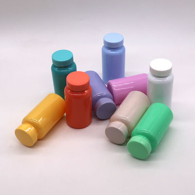 150 ml μπουκάλι καψουλών ΠΕΤ σε διάφορα προσαρμόσιμα χρώματα για στοματική στερεή ιατρική