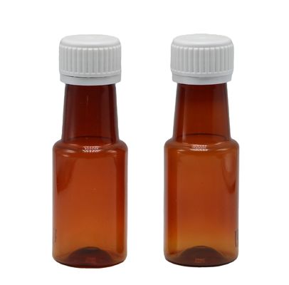 70 ml PET Amber Maple Cough Syrup Φιαλίδιο υγρού για το στόμα για υγρή ιατρική