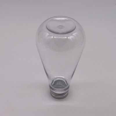 Αποθήκευση φαρμάκων 250 ml HDPE πλαστικό μπουκάλι υγρού μοναδικού σχήματος με προσαρμοσμένο λογότυπο και κάλυμμα αλουμινίου