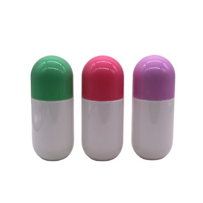 250ML/8OZ HDPE Δύο στρώσεις PET φωτεινή κάψουλα σχήμα καπάκι βίδα ιατρική θερμή σφράγιση OEM.ODM