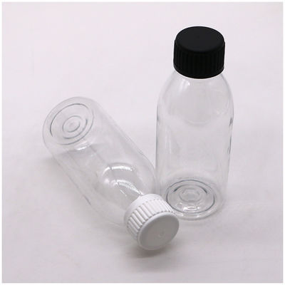 150 ml PET Οβάλ Αμπερό Φαρμακείο Φαρμακευτική συνταγή υγρό φάρμακο Σκηνοθετημένο δοχείο με καπάκι