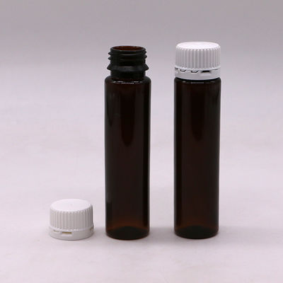 Τροφική ποιότητα 30 ml PET Στρογγυλό σχήμα Slim Oral υγρό πλαστικό μπουκάλι με αναισθητικό κάλυμμα