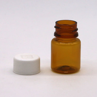 Σκηνότυπη 15 ml κενό PET πλαστικό φιαλίδιο για φάρμακα Φαρμακευτικά μπουκάλια