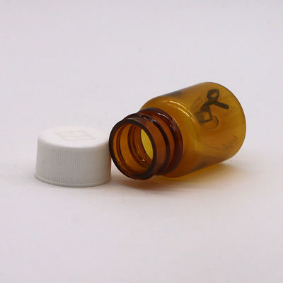 Σκηνότυπη 15 ml κενό PET πλαστικό φιαλίδιο για φάρμακα Φαρμακευτικά μπουκάλια